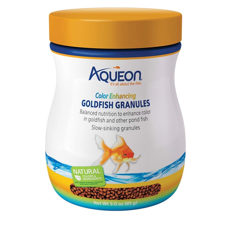 Aqueon (3 Pack) Aqueon Goldfish Color Enhancing Granules, 3-Ounce each - Image 1